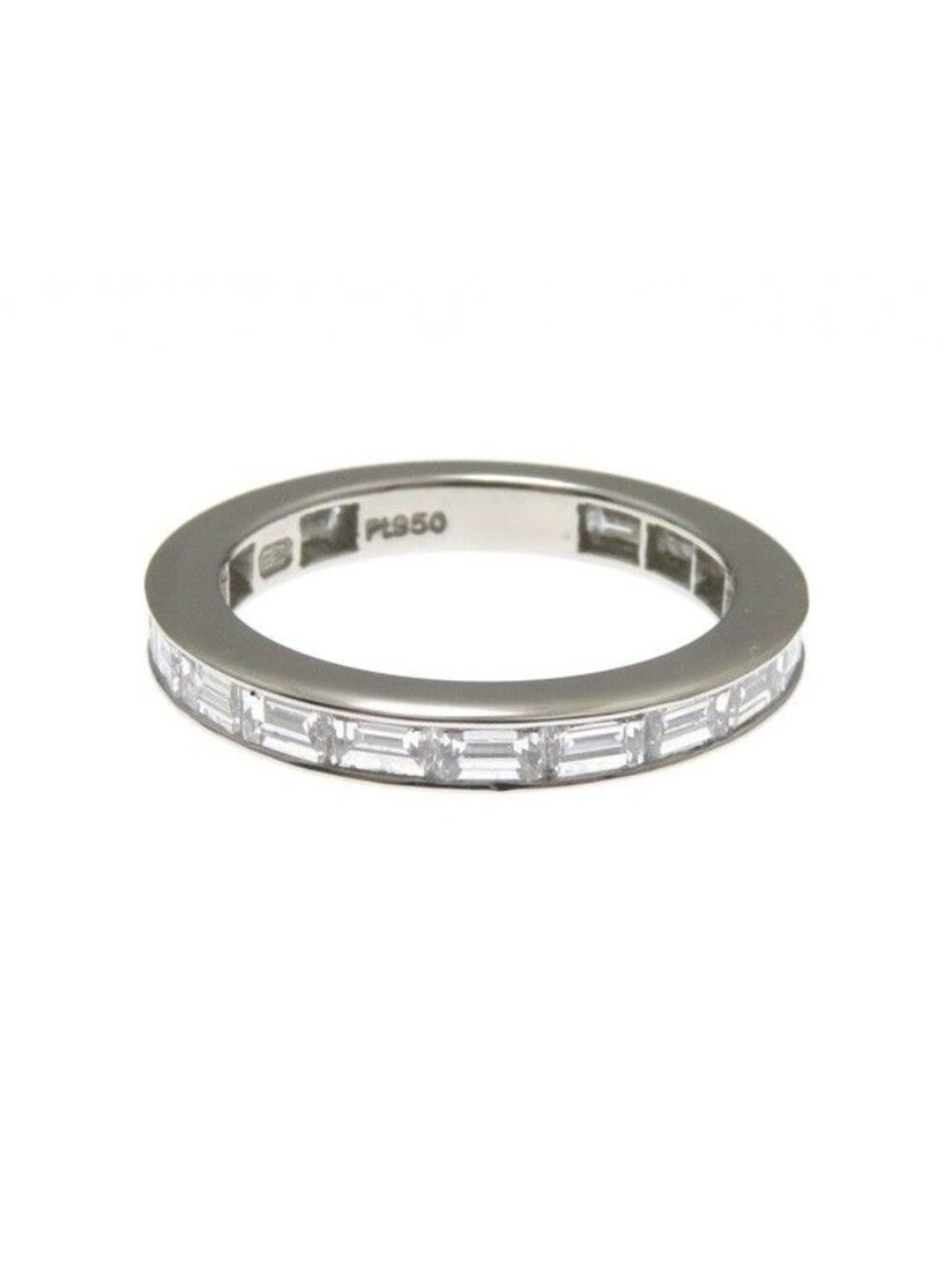 Harry Winston Bucket Cut Channel Set Ring